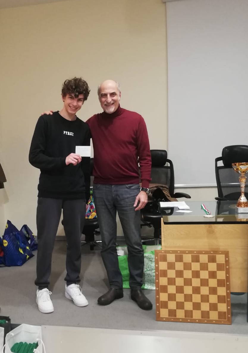 1° cat. Elo 1400-1599 Riccardo Rota